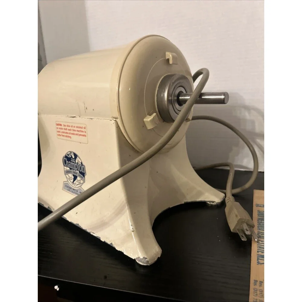 Champion Heavy Duty Juicer Commercial Motor Parts Only